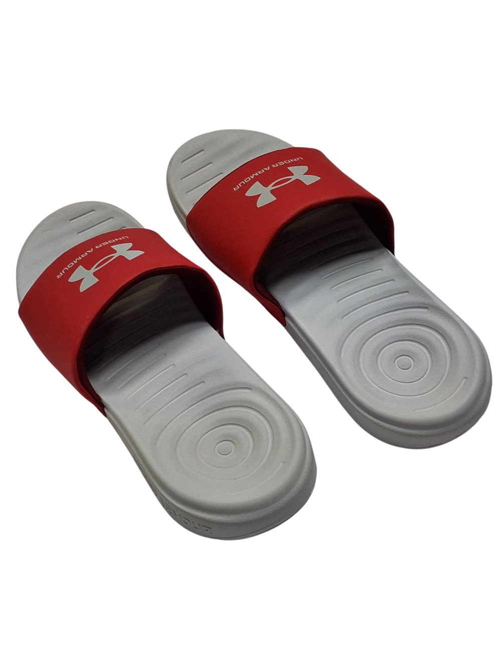 Under Armour Men's Sandals UA Ansa Fixed Strap Athletic Flip Flop Slide GRY 11